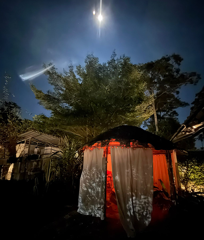 Iboga ceremony space
