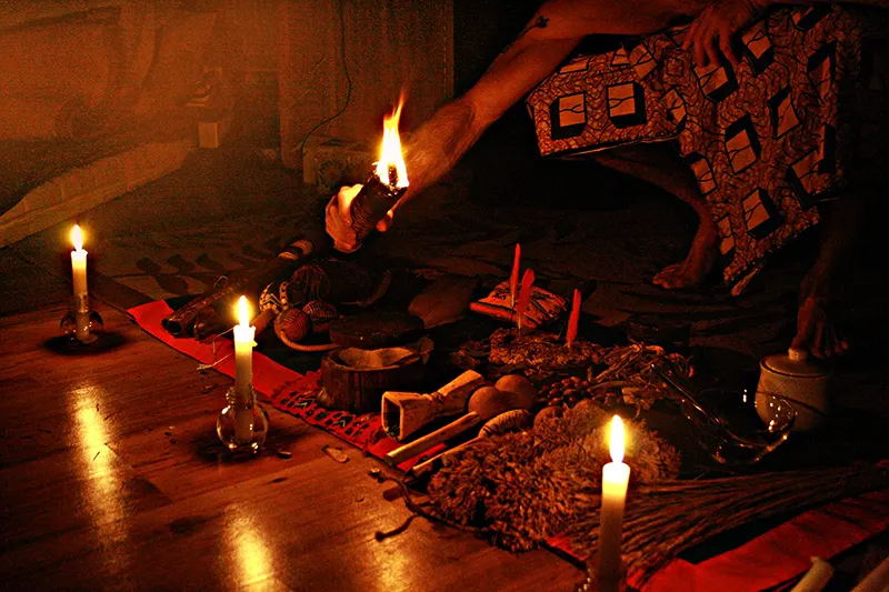 Bwiti ceremony